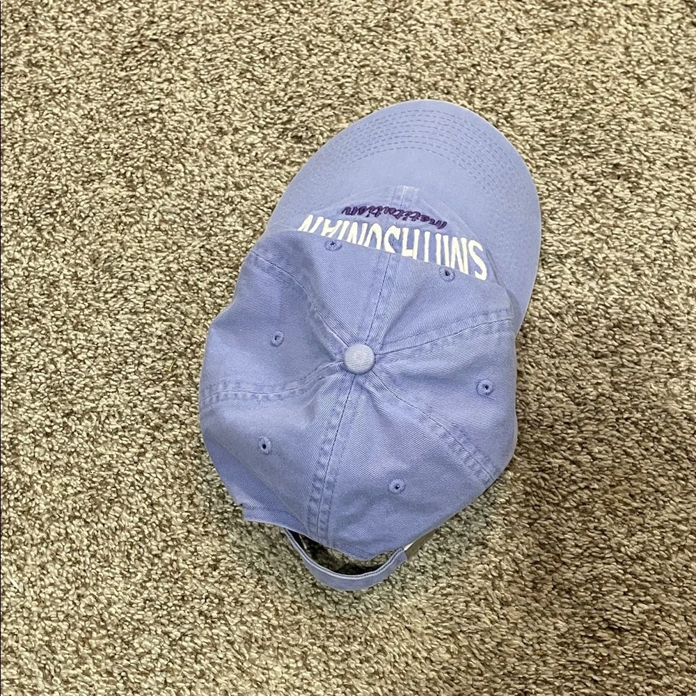 Embroidered Smithsonian Periwinkle Baseball Cap